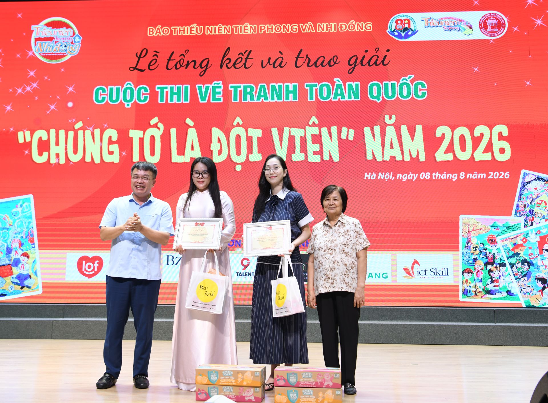 Trao giải tại cuộc thi Chúng tớ là đội viên 2026